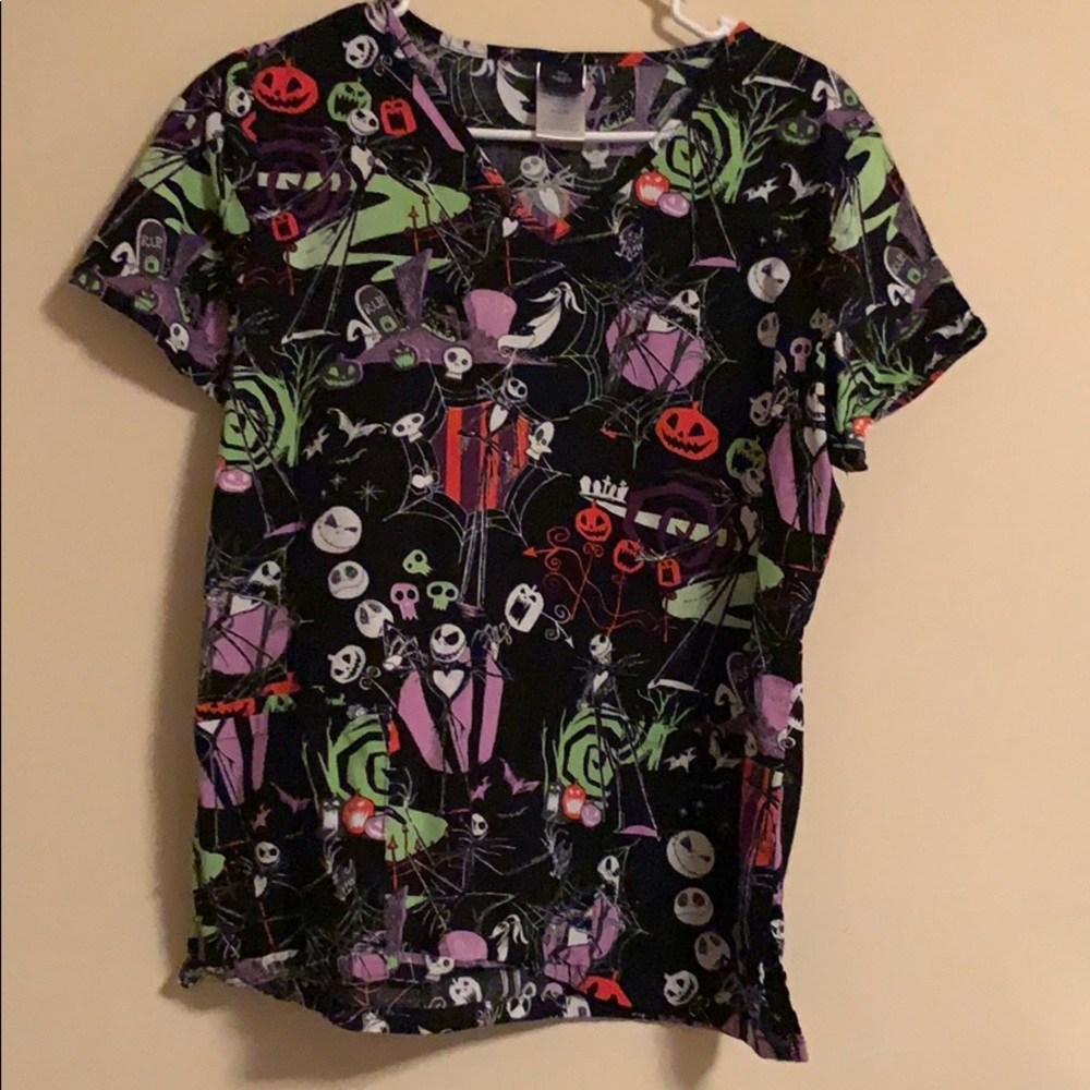 Disney scrub top